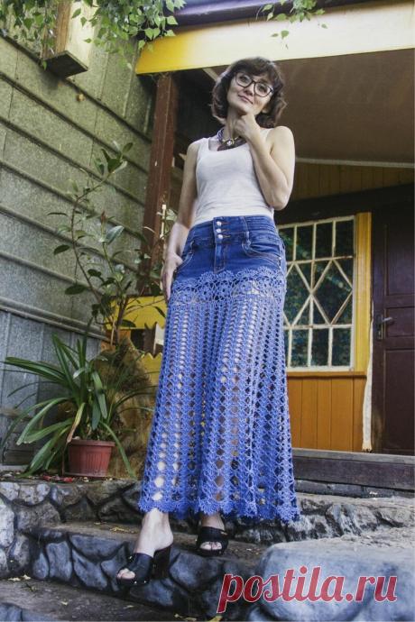 Вязание + ткань! Замечательные идеи для вдохновения 👍 | Вяжем, лепим, творим, малюем) | Яндекс Дзен