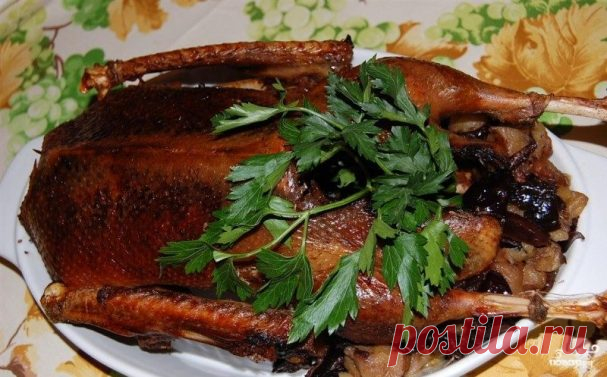 Гусь в духовке в рукаве - пошаговый рецепт с фото на Повар.ру