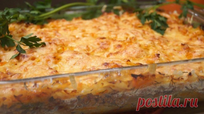 Потрясно Вкусная Запеканка из капусты! Ужин для всей семьи!