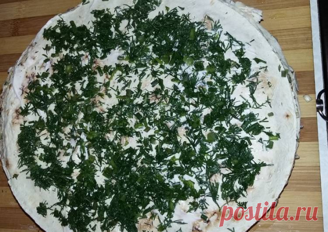 Закусочный тортик из лаваша - пошаговый рецепт с фото. Автор рецепта Гюльнара . - Cookpad