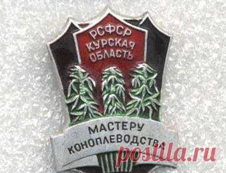 Значок "Мастеру коноплеводства" за 500р, Уфа, категория «Коллекционирование»