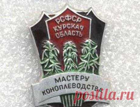 Значок &quot;Мастеру коноплеводства&quot; за 500р, Уфа, категория «Коллекционирование»
