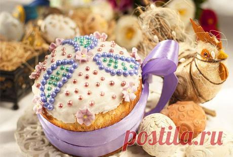 Идеи украшения пасхальных куличей — Рукоделие