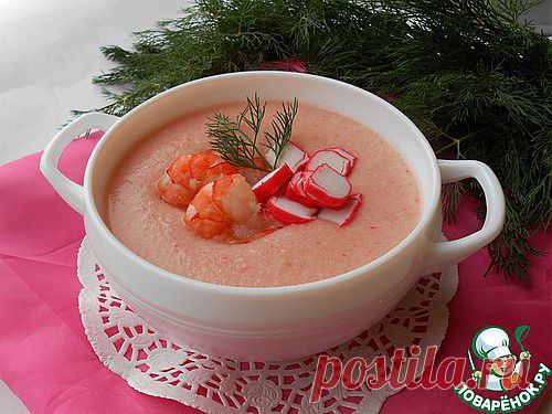 Крем-суп "Морской" - кулинарный рецепт