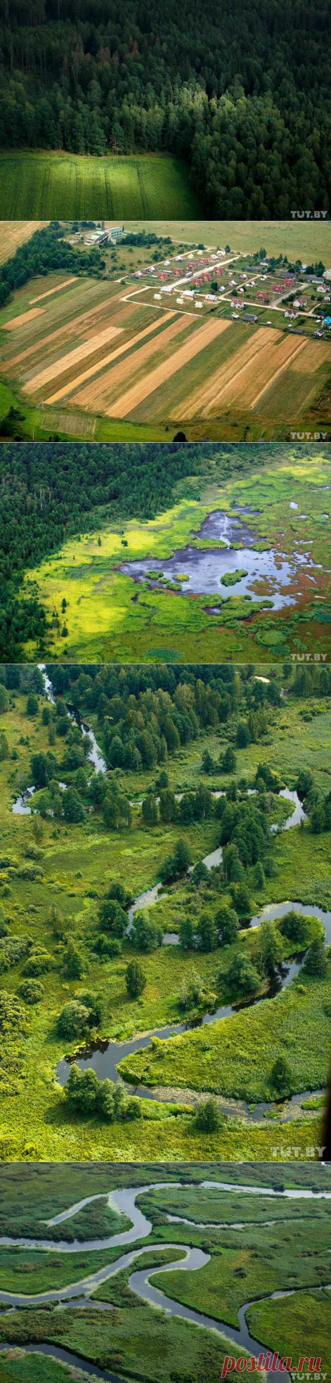 Завораживающая Беларусь из кабины воздушного патруля