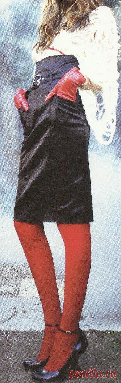 юбка с высокой талией с выкройками