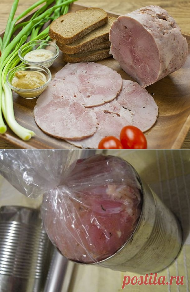 ПОЛОЖИ В ЖЕСТЯНУЮ БАНКУ РУКАВ С КУРИНЫМ МЯСОМ. ЧЕРЕЗ ЧАС ТЫ ПОЛУЧИШЬ КОРОЛЕВСКОЕ БЛЮДО!
