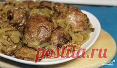 Печень на сковороде - пошаговый рецепт с фото. Как приготовить.