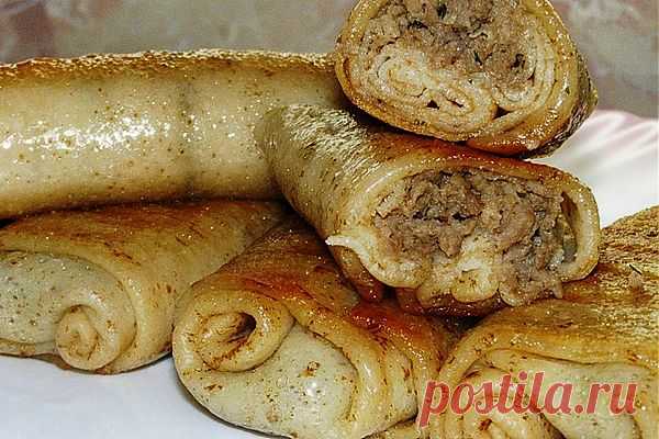 Вот это вкуснятина! Фантастически вкусные фаршированные блинчики! Всем рекомендую!
"Блинчики с мясом" Смотрите на сайте...