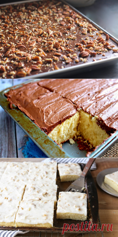 Американский пирог: 3 рецепта техасского бисквита » Notagram.ru