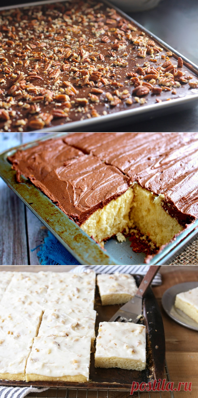 Американский пирог: 3 рецепта техасского бисквита » Notagram.ru