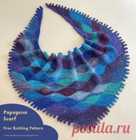 ШАЛЬ ПАПАГЕНА (Papagena Scarf)