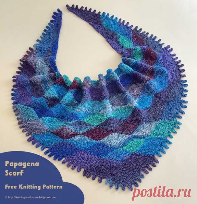 ШАЛЬ ПАПАГЕНА (Papagena Scarf)