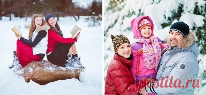 Зимняя фотосессия в лесу – лучшие идеи, позы и образы