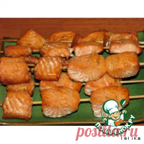 Шашлычки из форели - кулинарный рецепт