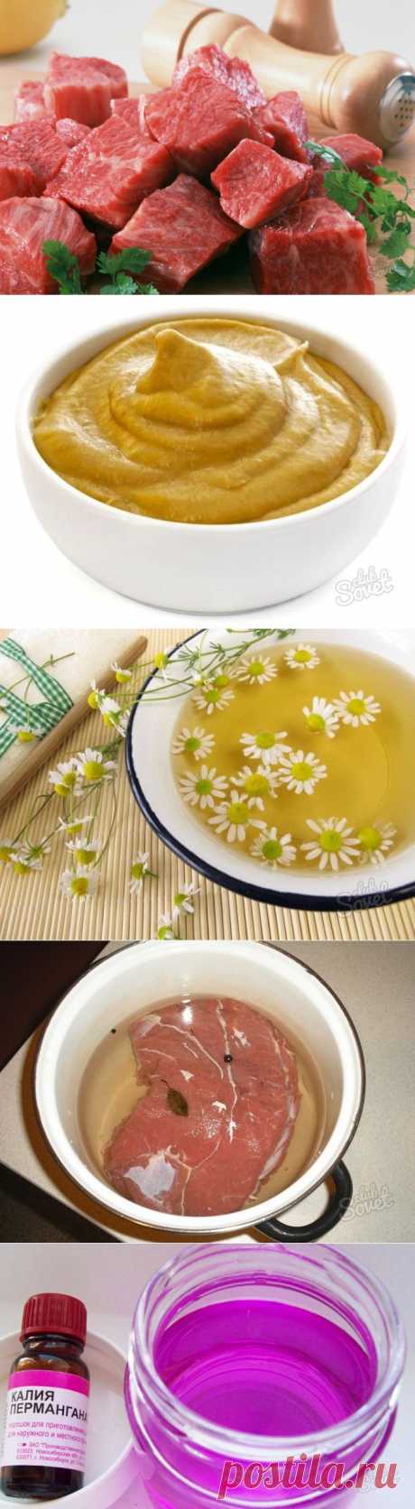 Как убрать неприятный запах мяса | Четыре вкуса