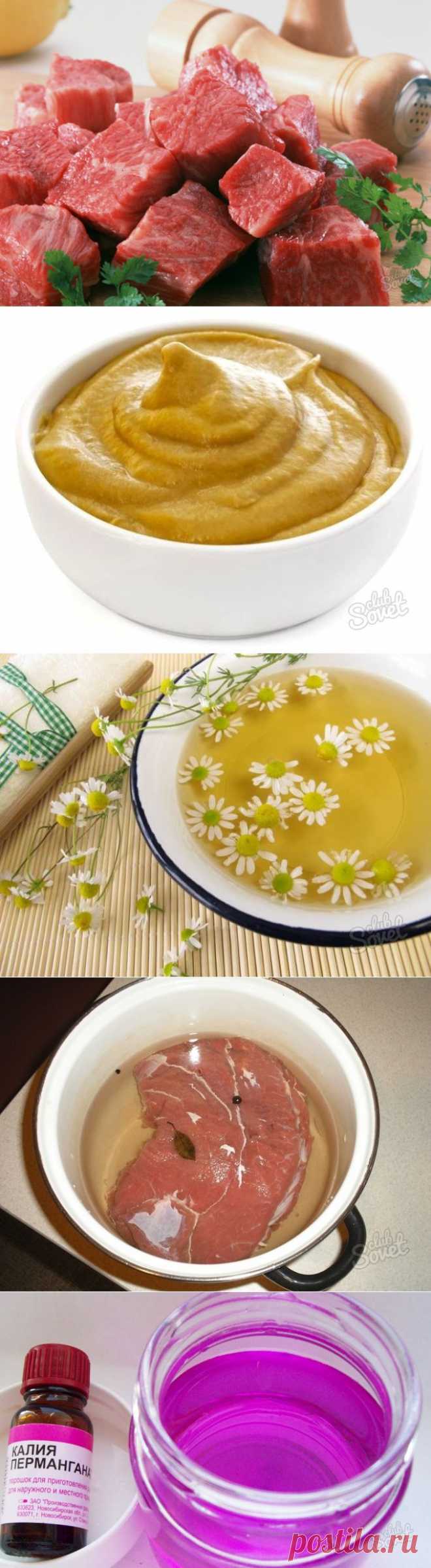 Как убрать неприятный запах мяса | Четыре вкуса