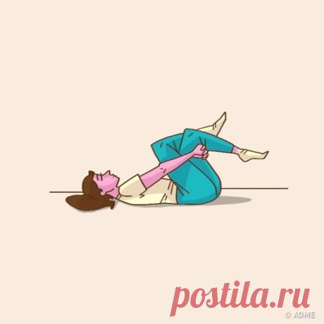 Вам понадобится 5 минут, чтобы избавиться от острой боли в пояснице