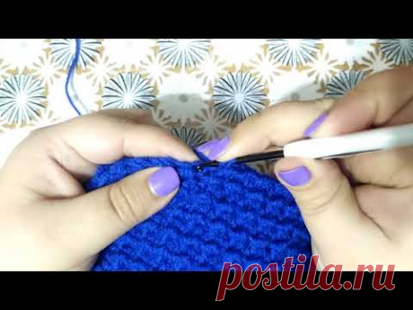 Как связать мужской свитер крючком?Часть 5