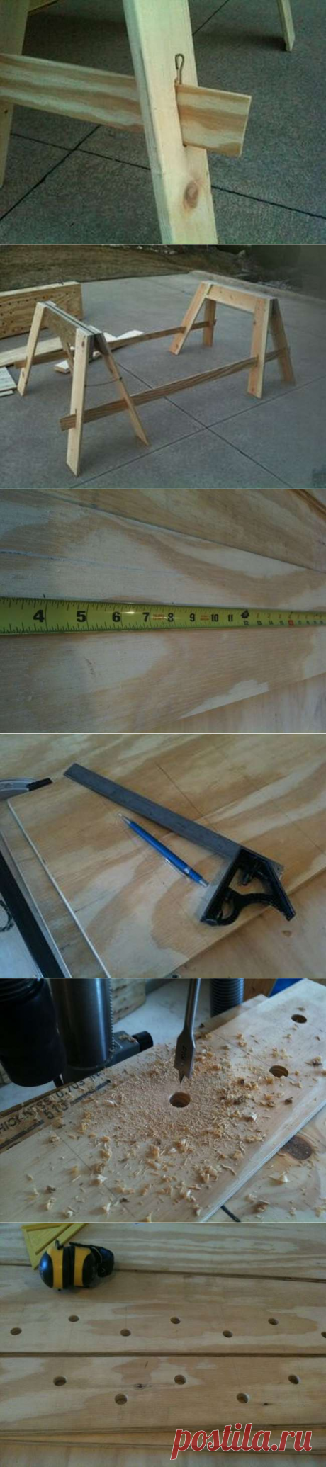 Верстак столярный складной