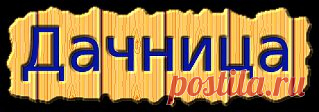 ...ДАЧНИЦА....