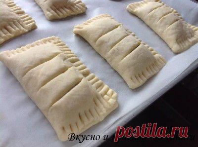 Десертный вихрь. Быстрое слоёное тесто и слойки с яблоками