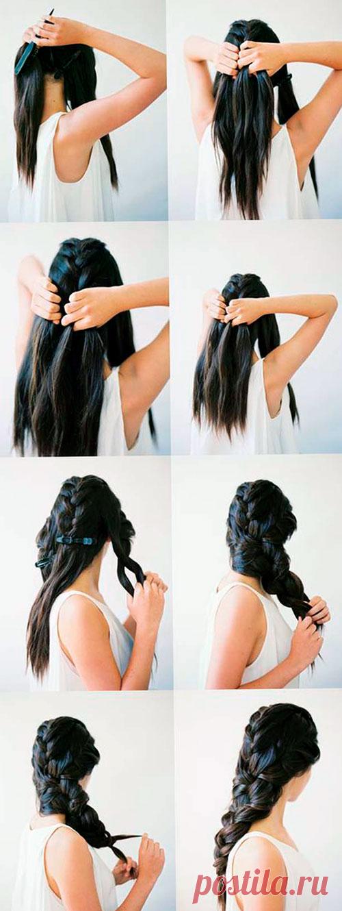 40 поразительно красивых и легких причесок: фото и видео с пошаговыми инструкциями - VOLOSLEKAR.RU