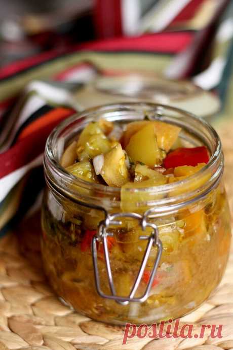 САЛАТ ИЗ ЗЕЛЕНЫХ ПОМИДОРОВ ПО-ГРУЗИНСКИ - На этой кухне многие ели. Некоторые до сих пор живы — LiveJournal