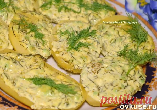 Картофель под сметаной с чесноком - Простые рецепты Овкусе.ру