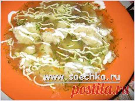 Суп с куриными сердечками и манными клецками | рецепты на Saechka.Ru
