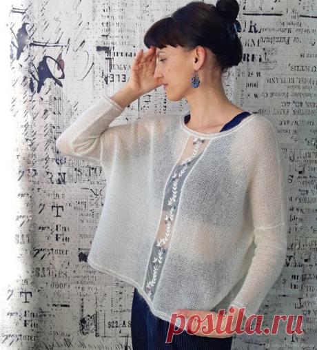 Купить Туника из кидмохера "Нежные побеги" в интернет-магазине на Ярмарке Мастеров на заказ, цена: 9500 ₽. Товары ручной работы с доставкой по России и СНГ. ✓Описание, фото ✓Отзывы реальных…