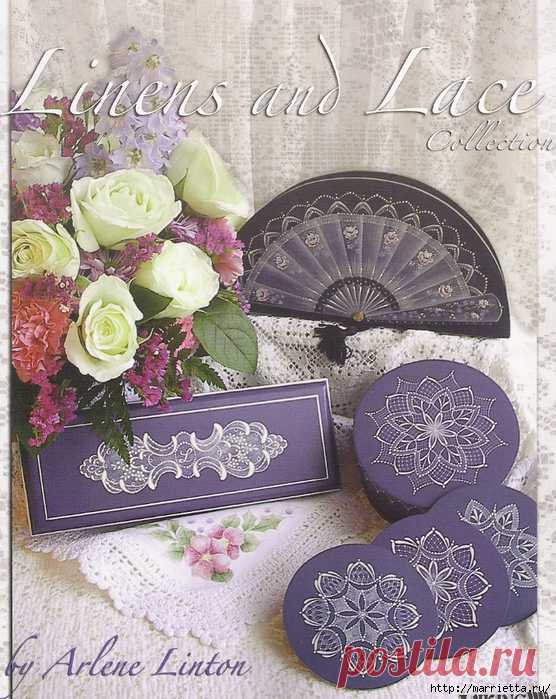 Декорирование и точечная роспись - имитация кружева