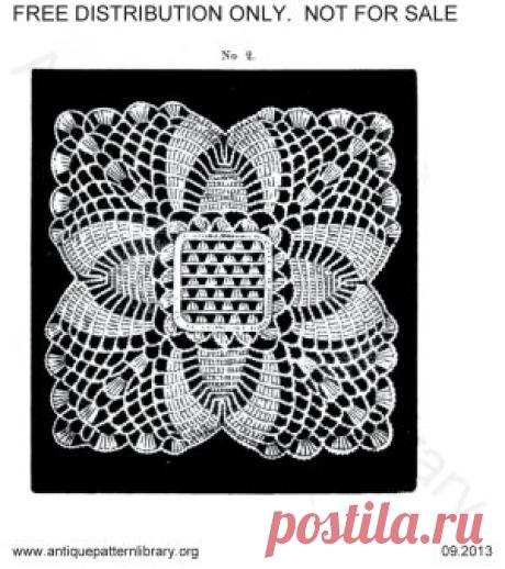 Antique Pattern Library Overview Page
