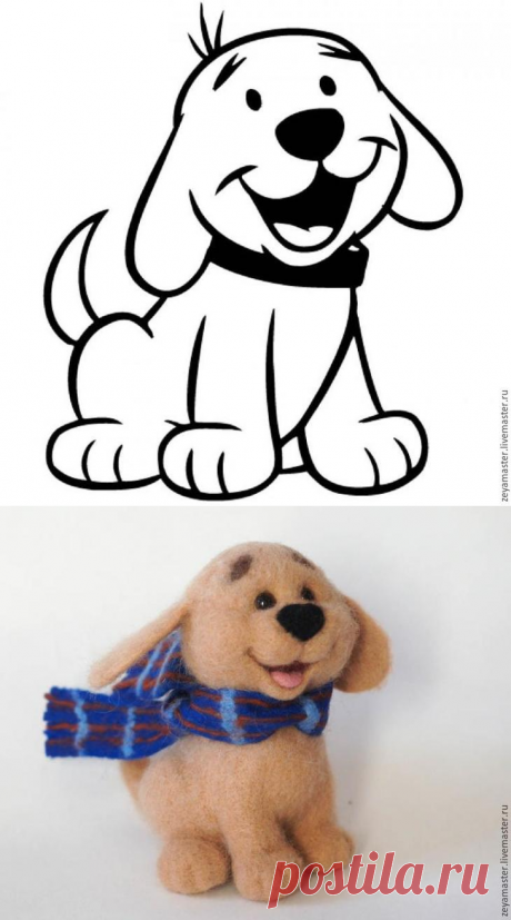 Валяем веселого щенка
