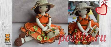 Вязаная кукла крючком: прелестница Лола | Амигуруми крючком - Блог