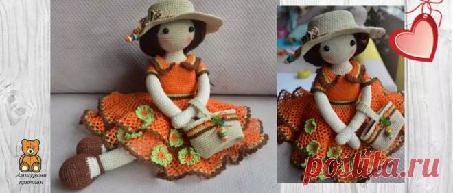 Вязаная кукла крючком: прелестница Лола | Амигуруми крючком - Блог