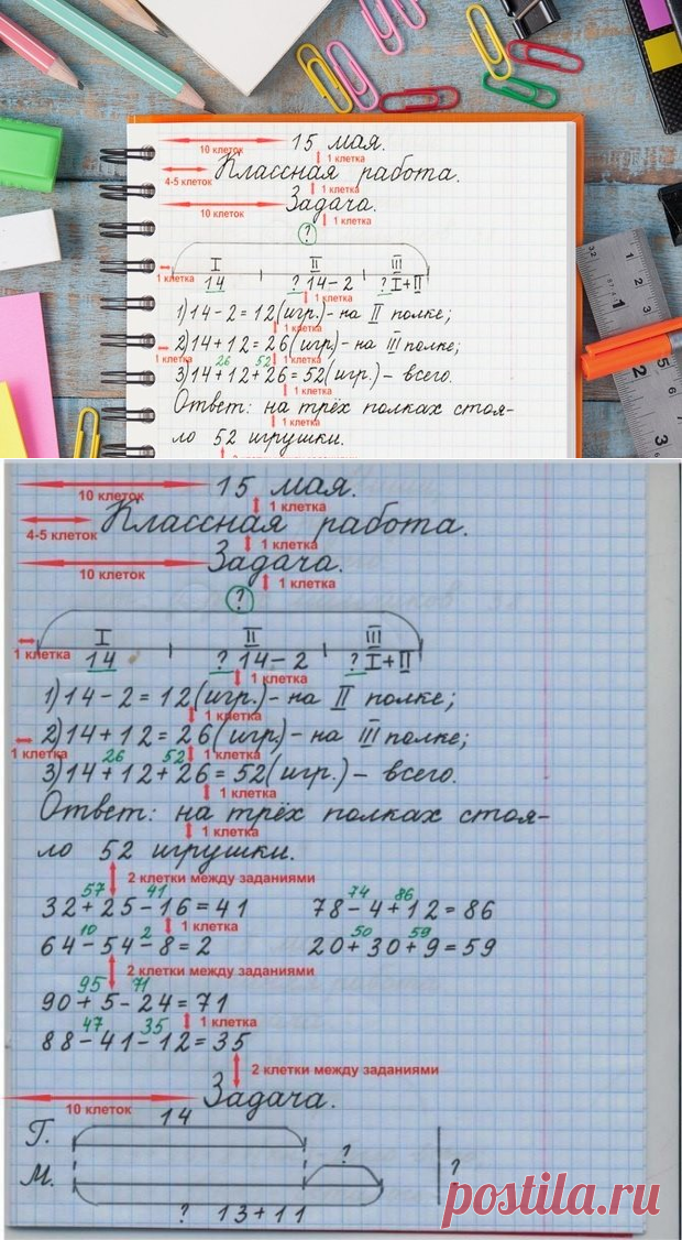 Издательство «Просвещение» показало, как правильно оформлять письменные работы в младшей школе