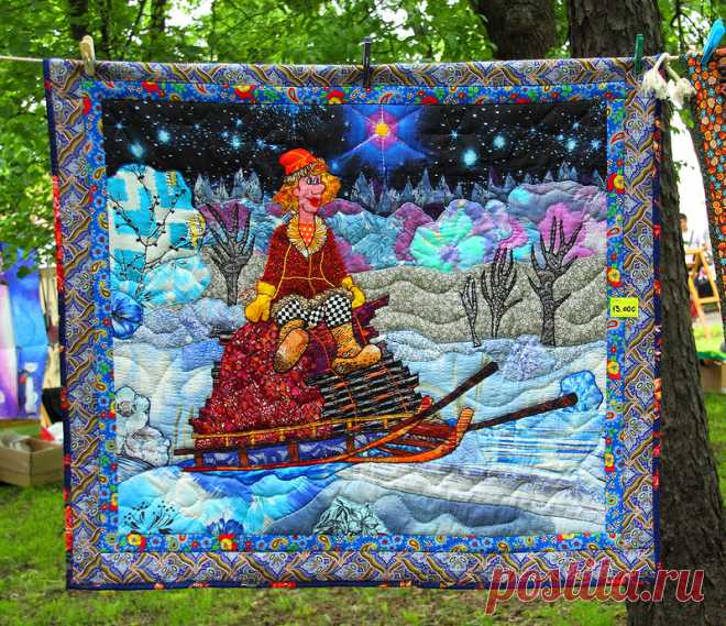 ШЕДЕВРЫ НА ПРИЩЕПКАХ. ЯРМАРКА ЛОСКУТНЫХ ОДЕЯЛ - 2015