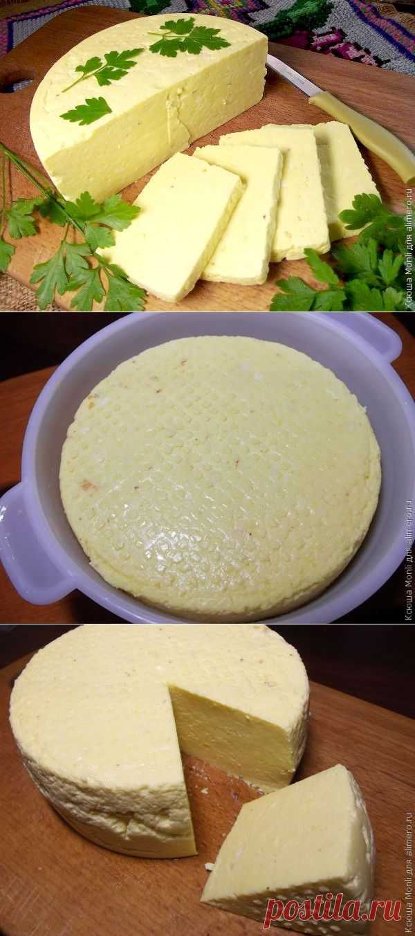 Ленивая домашняя брынза.