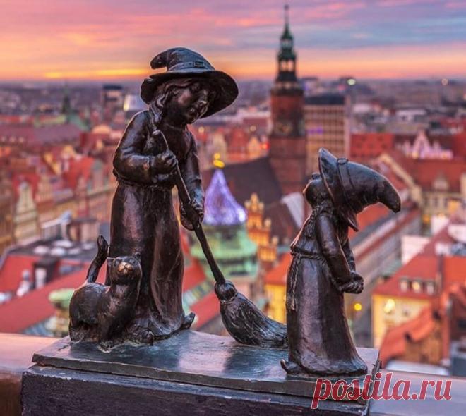 Гномы Вроцлава – самая крутая фишка, которая привлекает толпы туристов | Соло-путешествия | Яндекс Дзен