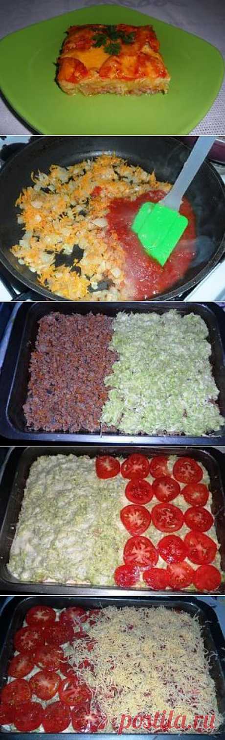 Запеканка из кабачков с мясом | Домашняя еда