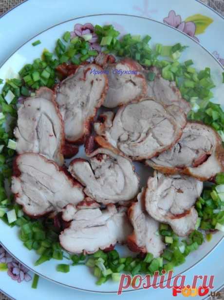 «Копченая» курица.