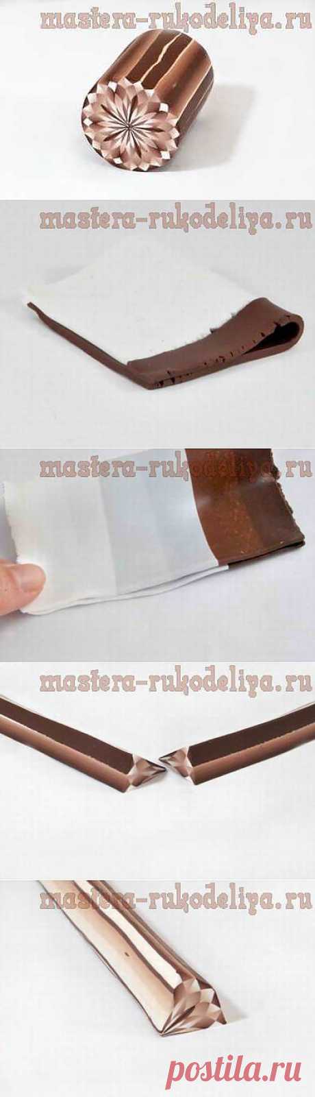 Мастер-класс по лепке из полимерной глины: Монохромный калейдоскоп