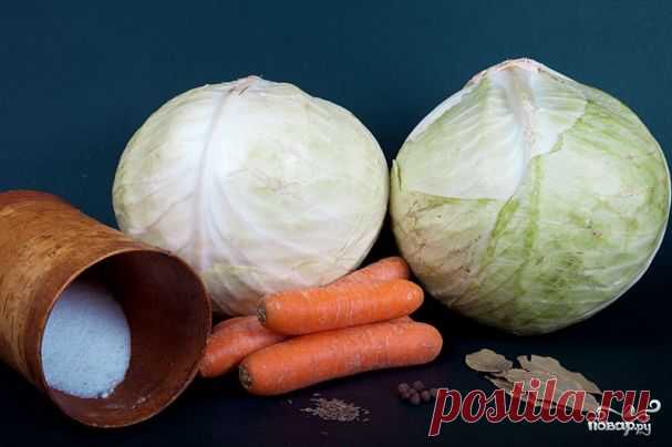 Квашеная капуста - пошаговый кулинарный рецепт на Повар.ру