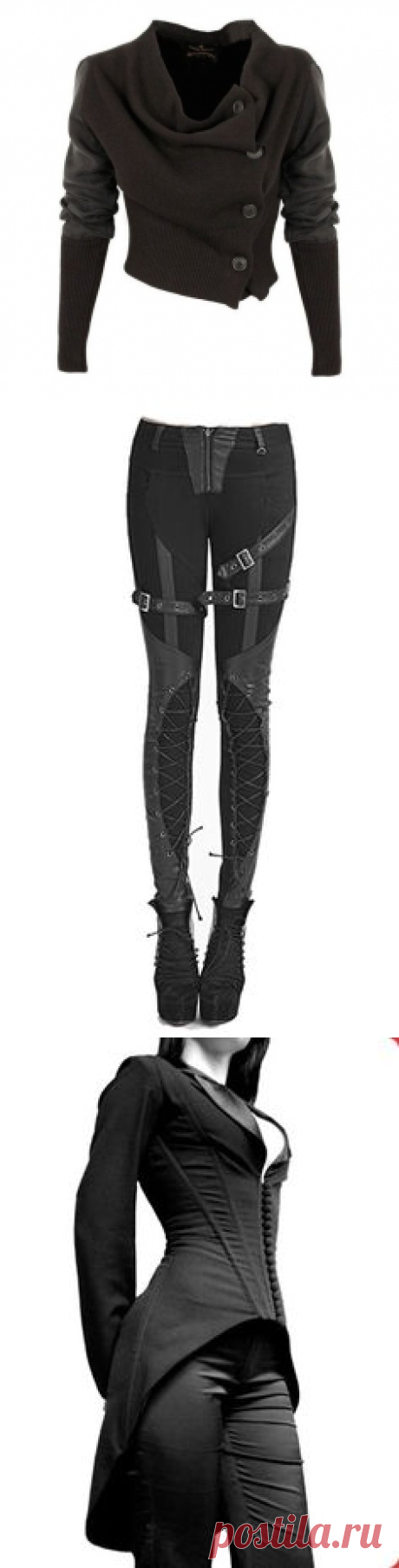 (5) Post Apocalypse / Vivienne Westwood Anglomania Drape Cardigan |... ❤ liked on Polyvore | Fashion
