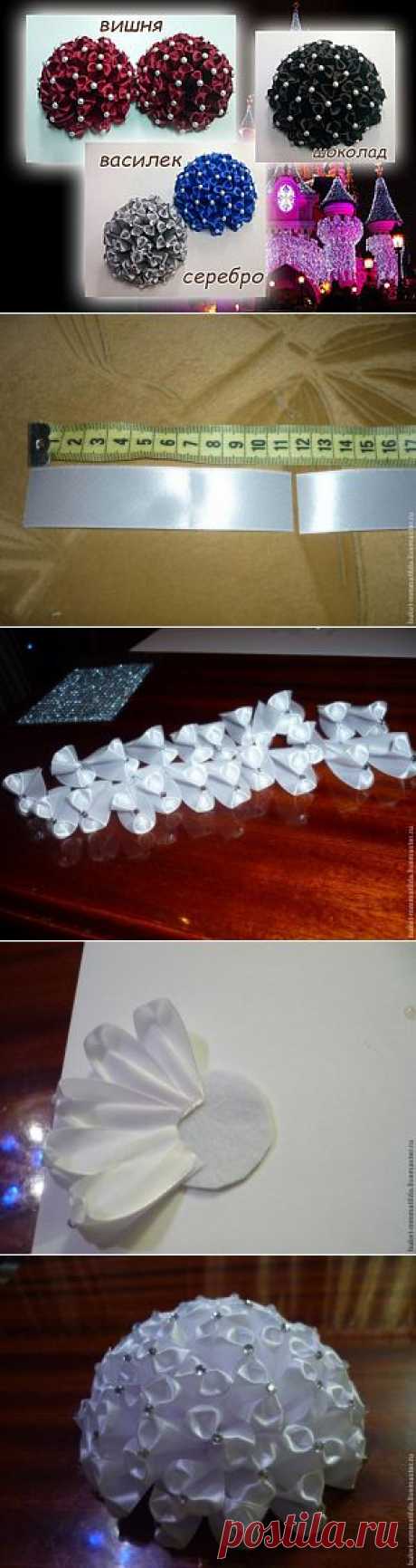 Делаем бант-шар на резинке - Ярмарка Мастеров - ручная работа, handmade