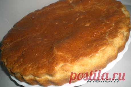 Рыбный пирог-запеканка с рисом