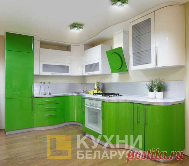 Кухни из крашенного МДФ в Самаре на заказ