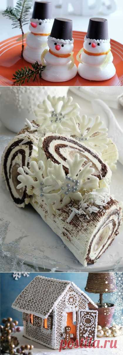 3 рецепта красивых и вкусных сладостей на Новый год.