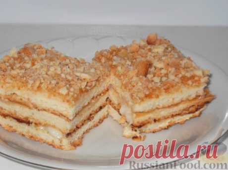 Рецепт: Сметанный пирог на RussianFood.com